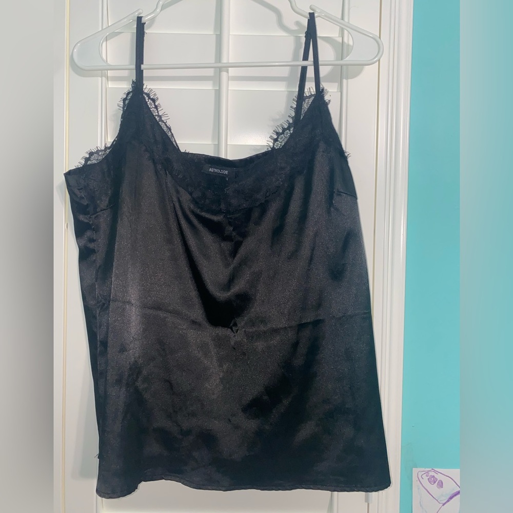 Black tank top